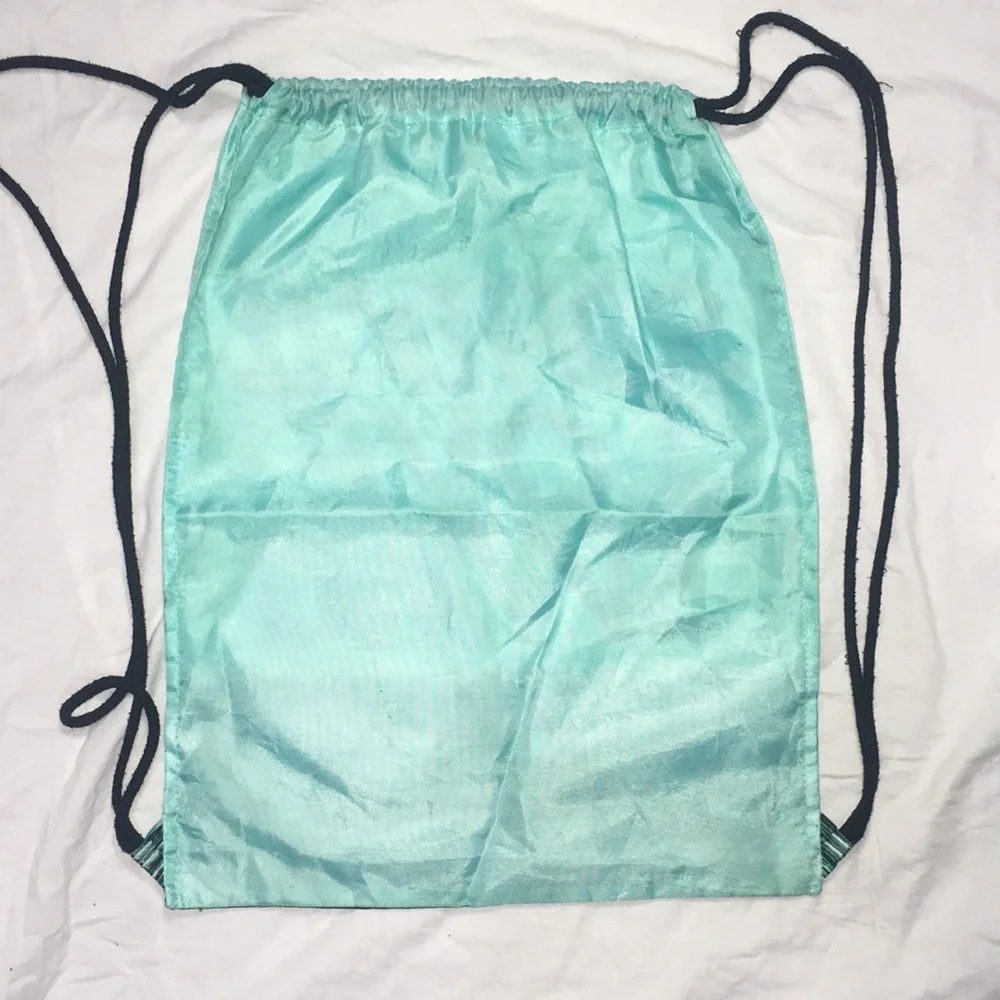 Justice Drawstring Backpack. Softball.